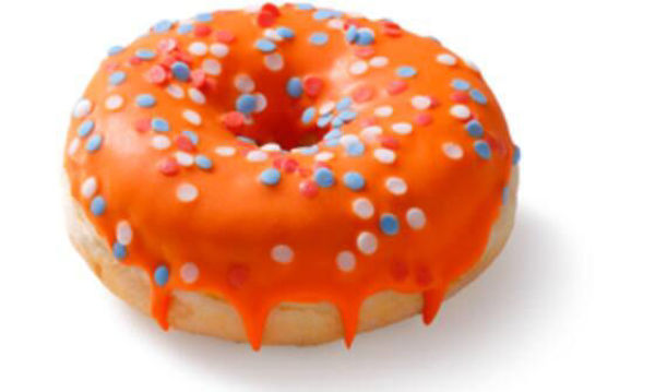 Afbeelding van Donut oranje