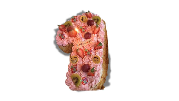 Afbeelding van Cijfertaart cijfer 1